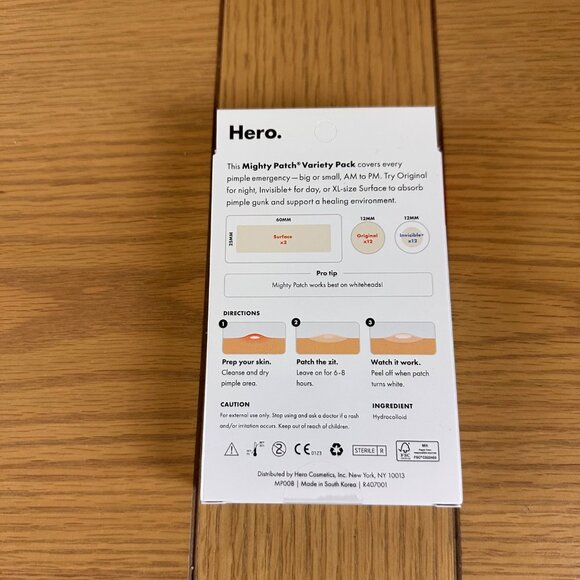 Mighty Patch 26-Count Variety Pack Hydrocolloid Acne Pimple Patches All Skin - Picture 5 of 5